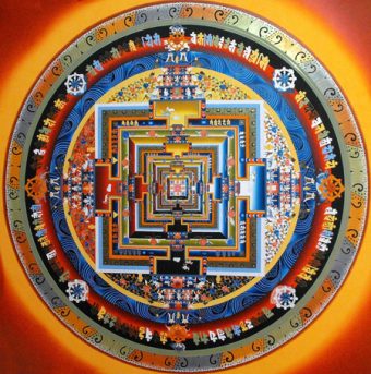 Golden Mandala Thangka - Image 3